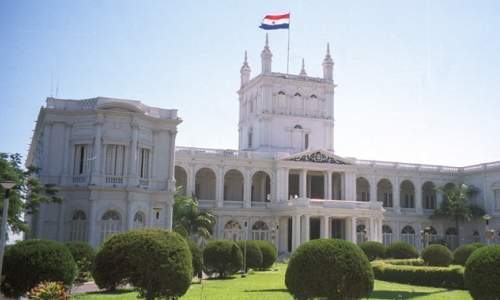 Pontos Turísticos em Assunção - Paraguai - palacio do governo em assuncao