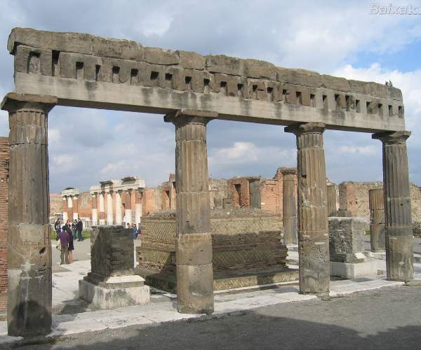 Ponto Turistico na Italia - Pompéia