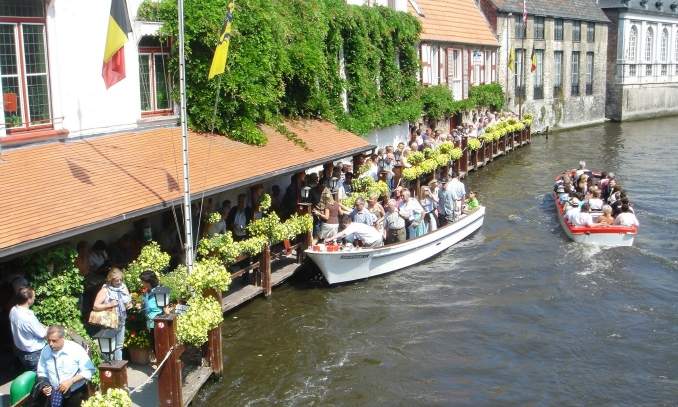 Melhores pontos turísticos em Bruges - Boottochten Bruges